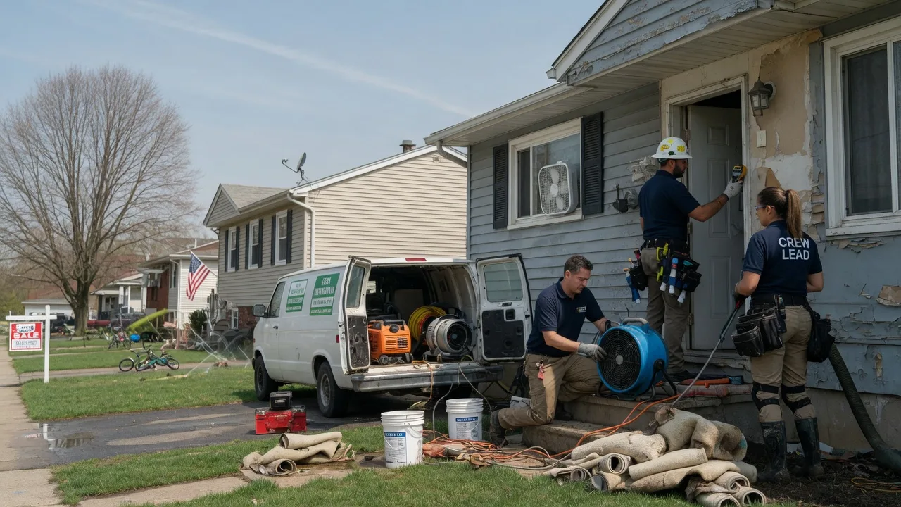 Flood Cleanup in Free Union, VA near me